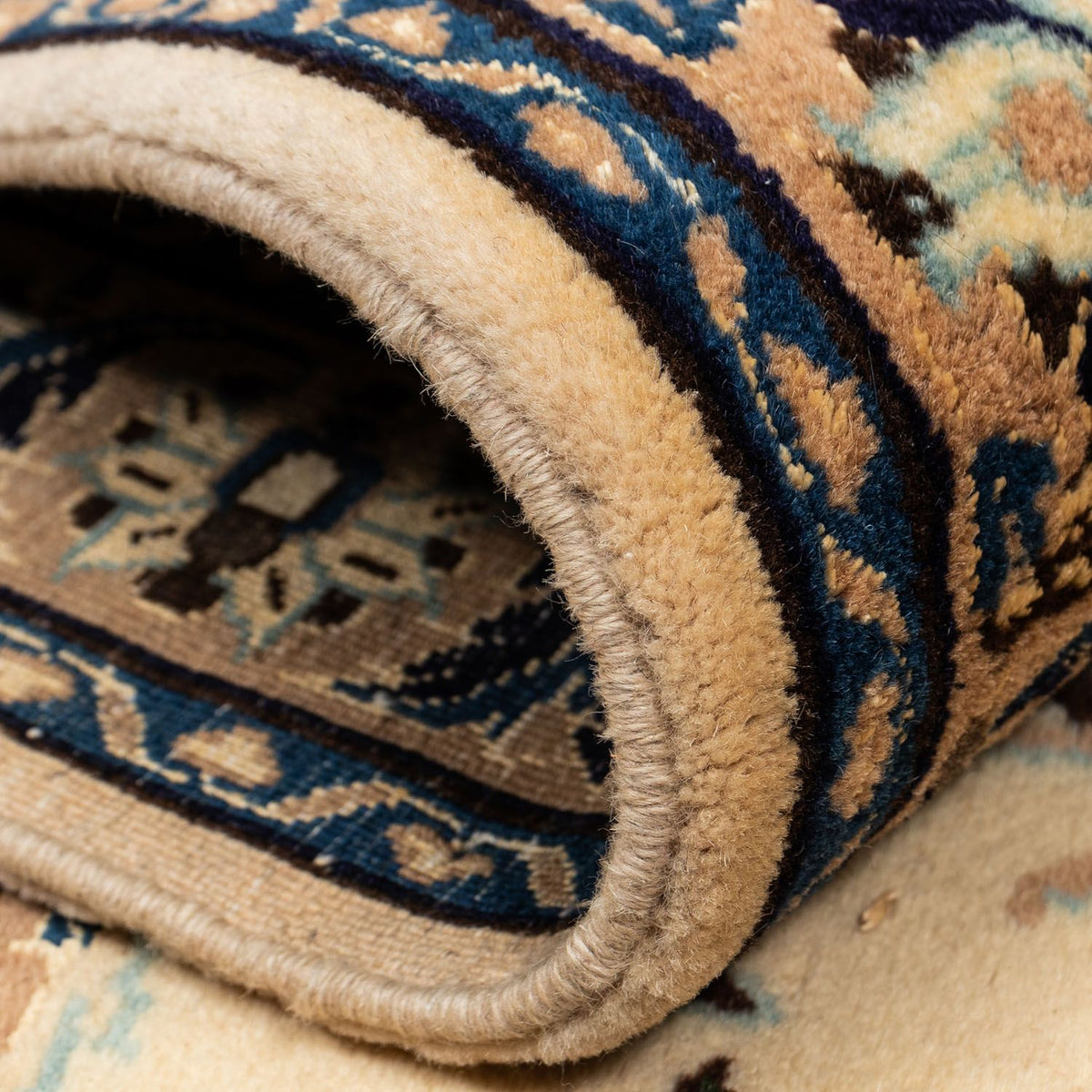 Perser Rug - Nain - Royal - 350 x 246 cm - dark beige