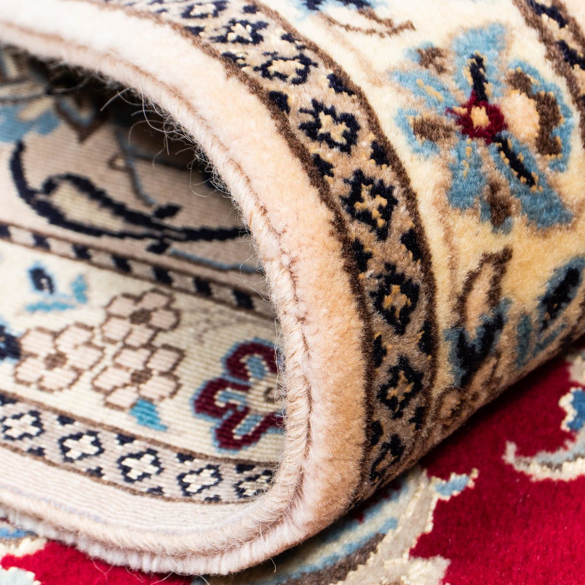 Perser Rug - Nain - Royal - 300 x 204 cm - red