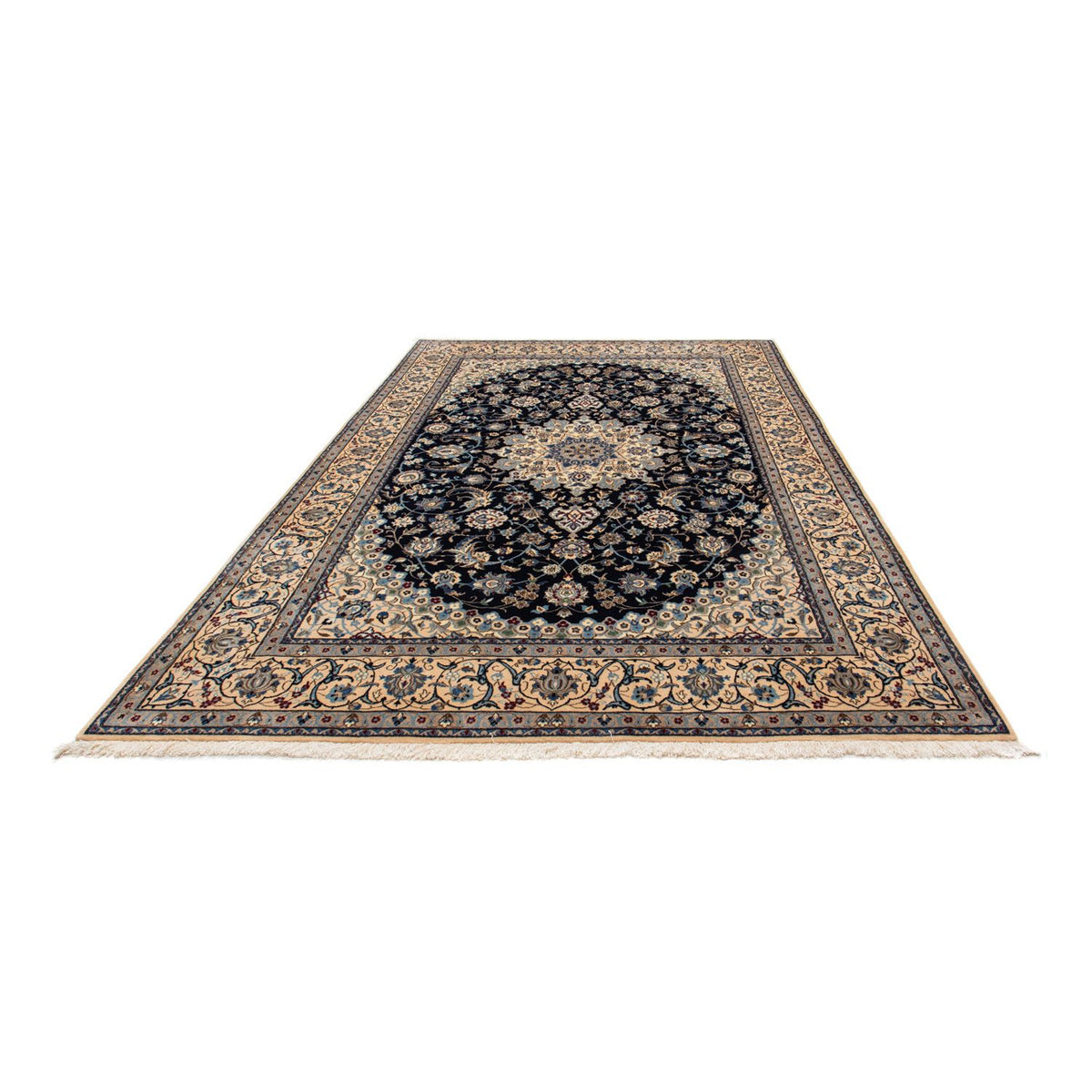 Perser Rug - Nain - Royal - 308 x 200 cm - black
