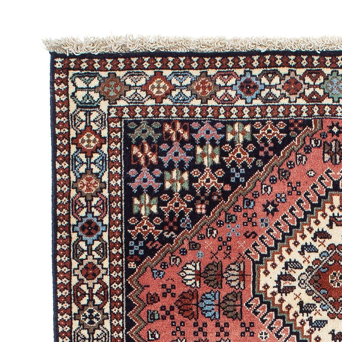 Perser Rug - Nomadic - 148 x 102 cm - light red