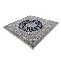 Perser Rug - Nain square  - 198 x 192 cm - dark blue