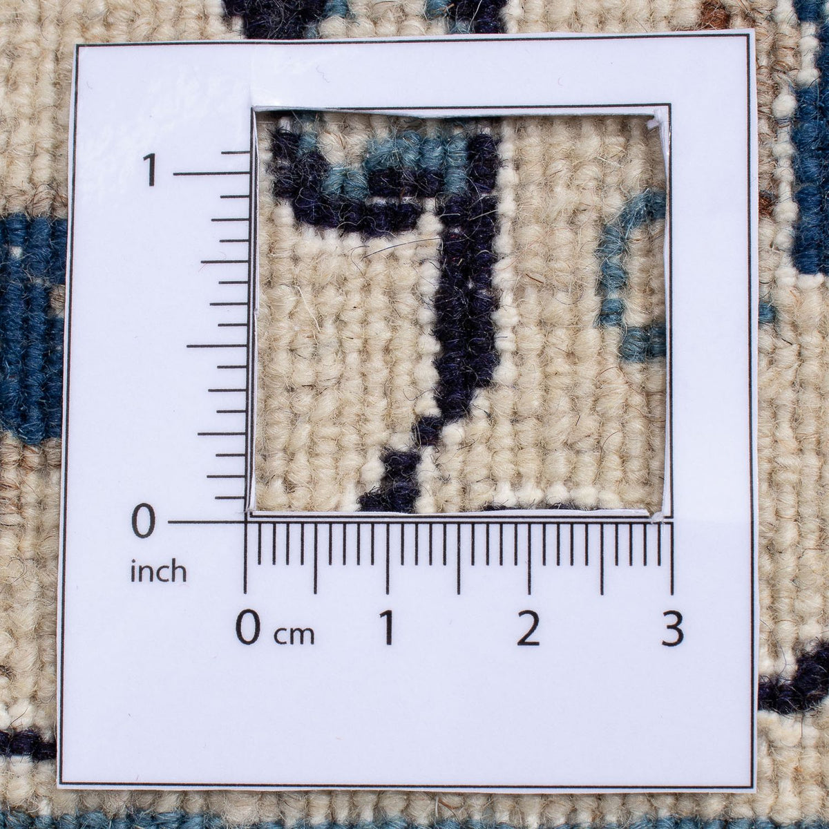 Perser Rug - Nain square  - 198 x 192 cm - dark blue