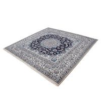 Perser Rug - Nain square  - 196 x 195 cm - dark blue