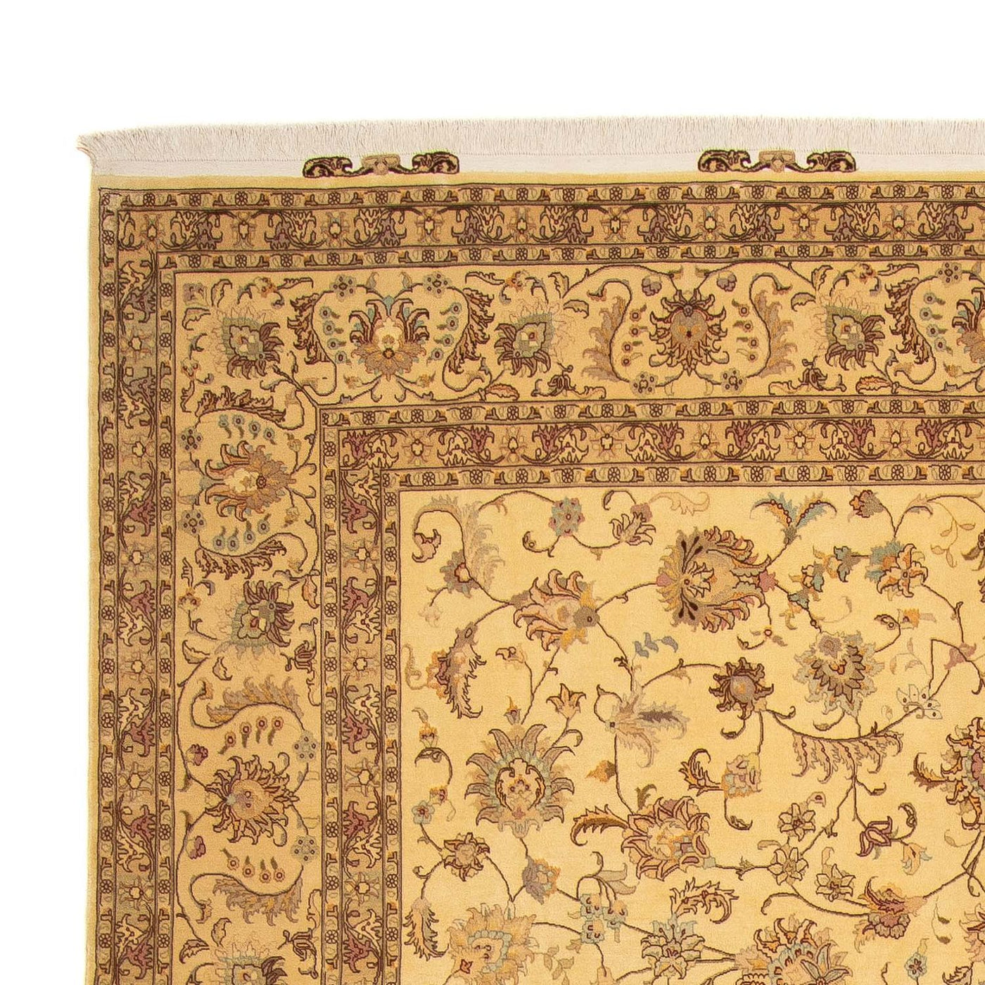 Täbriz - 50 Raj Teppich 393x298cm - Perserteppich