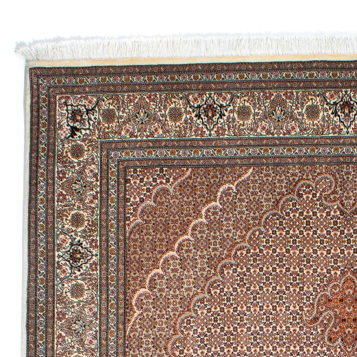 Perser Rug - Tabriz - 246 x 170 cm - light brown