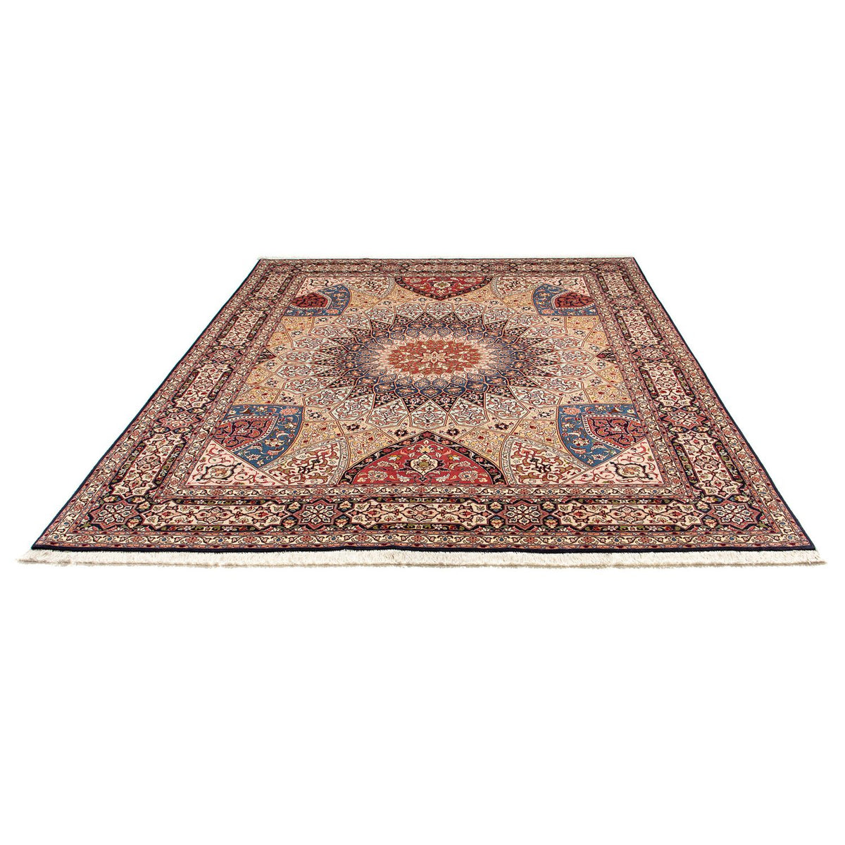 Perser Rug - Tabriz - Royal - 251 x 203 cm - multicolored