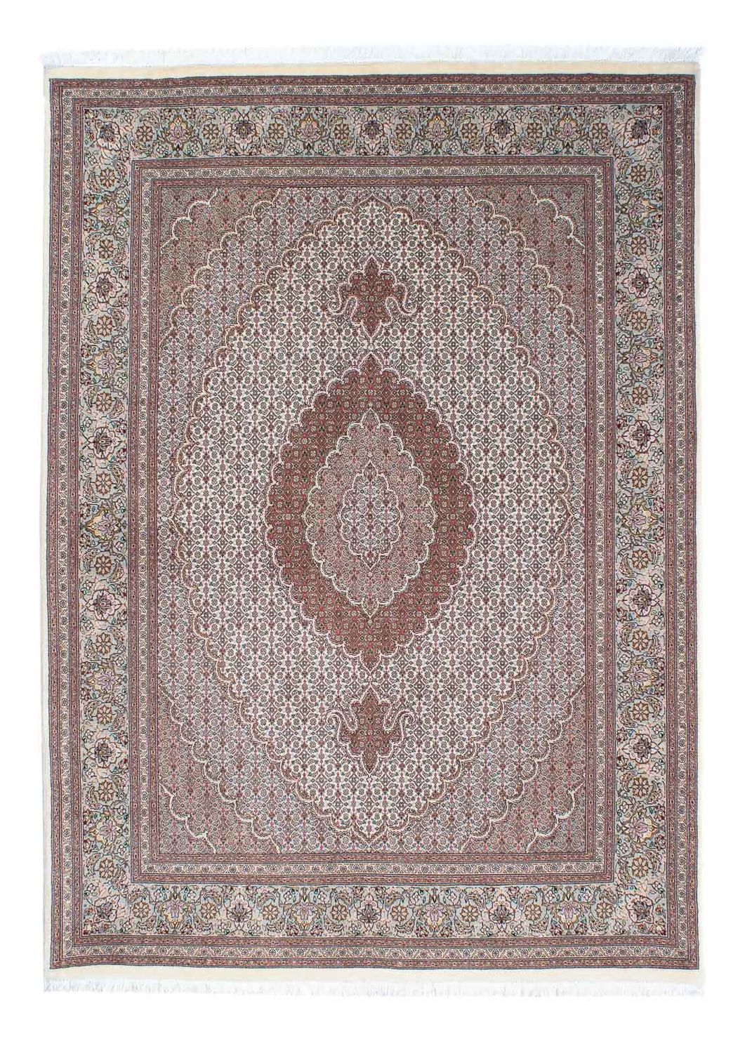 Perser Rug - Tabriz - Royal - 210 x 150 cm - light brown