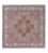 Perser Rug - Tabriz square  - 153 x 150 cm - dark red