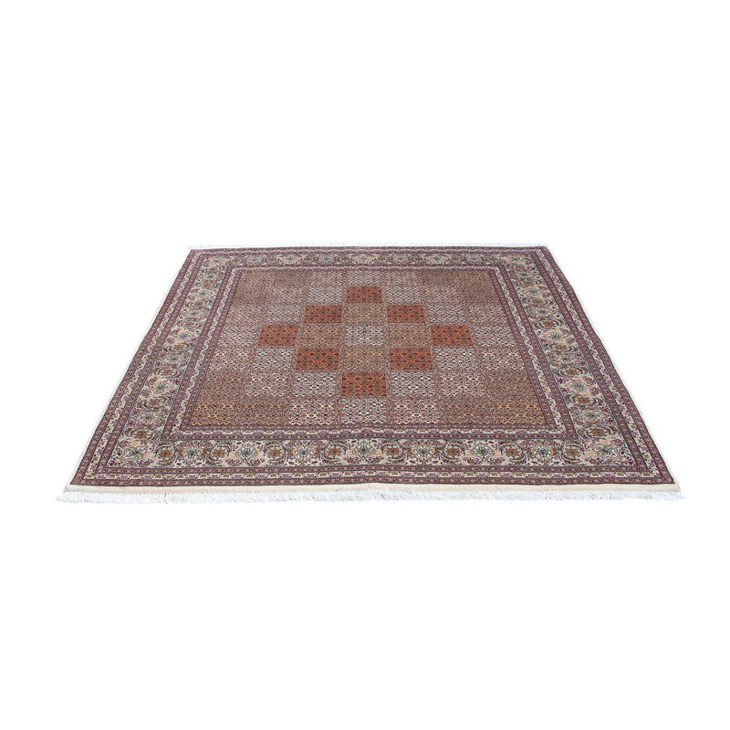 Perser Rug - Tabriz square  - 153 x 150 cm - dark red