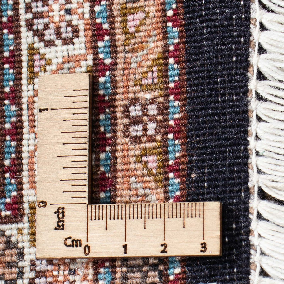 Perser Rug - Tabriz square  - 315 x 298 cm - dark brown