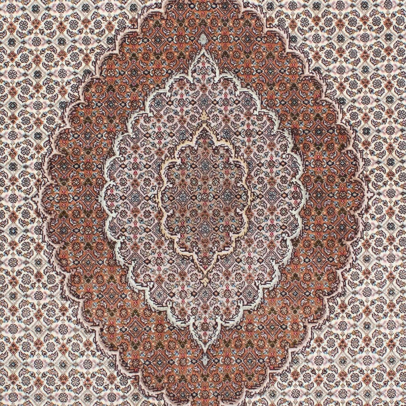 Perser Rug - Tabriz - 212 x 153 cm - light brown