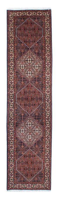 Runner Perser Rug - Bidjar - 291 x 70 cm - dark blue