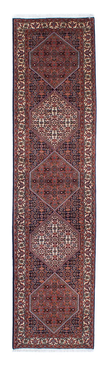 Runner Perser Rug - Bidjar - 291 x 70 cm - dark blue
