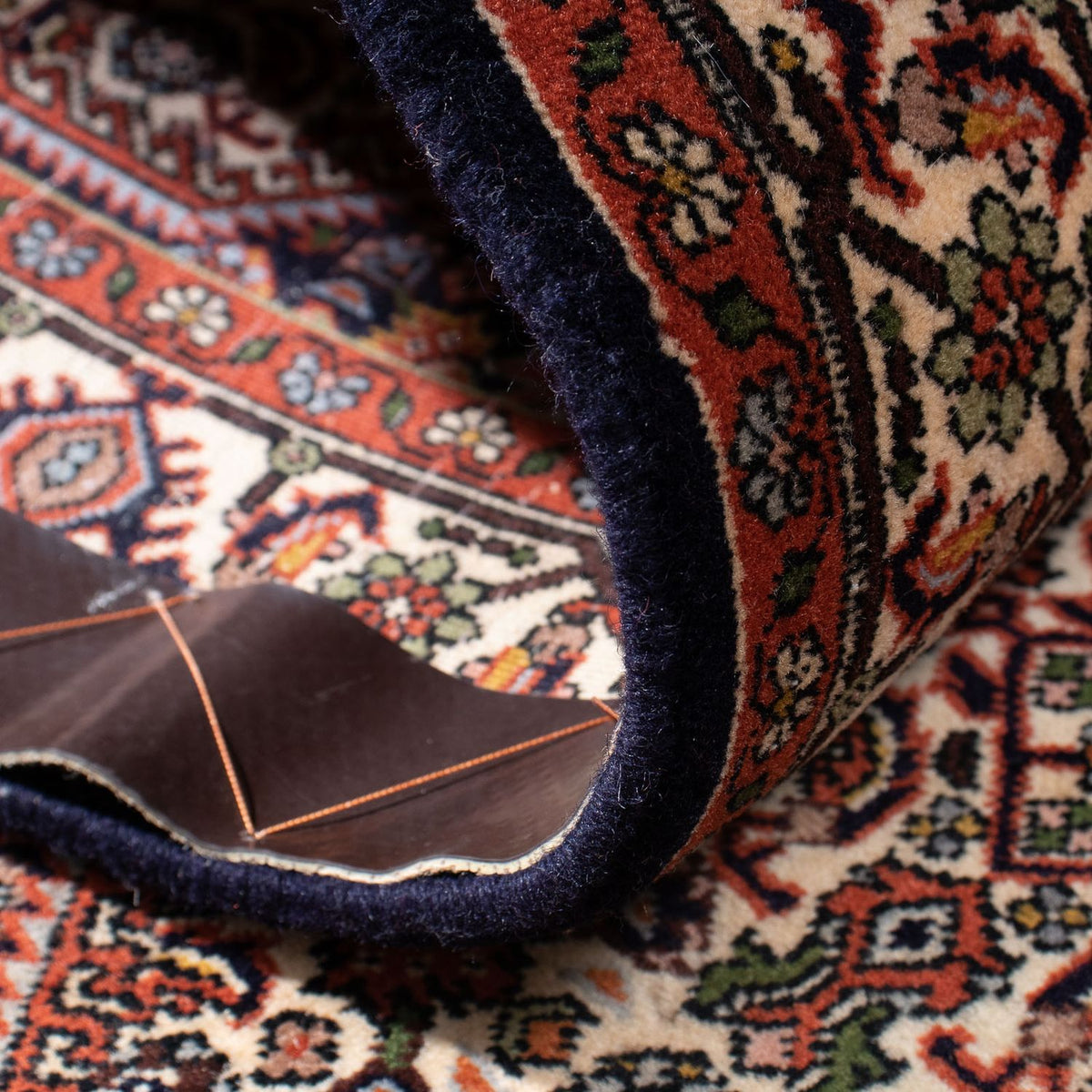 Runner Perser Rug - Bidjar - 291 x 70 cm - dark blue