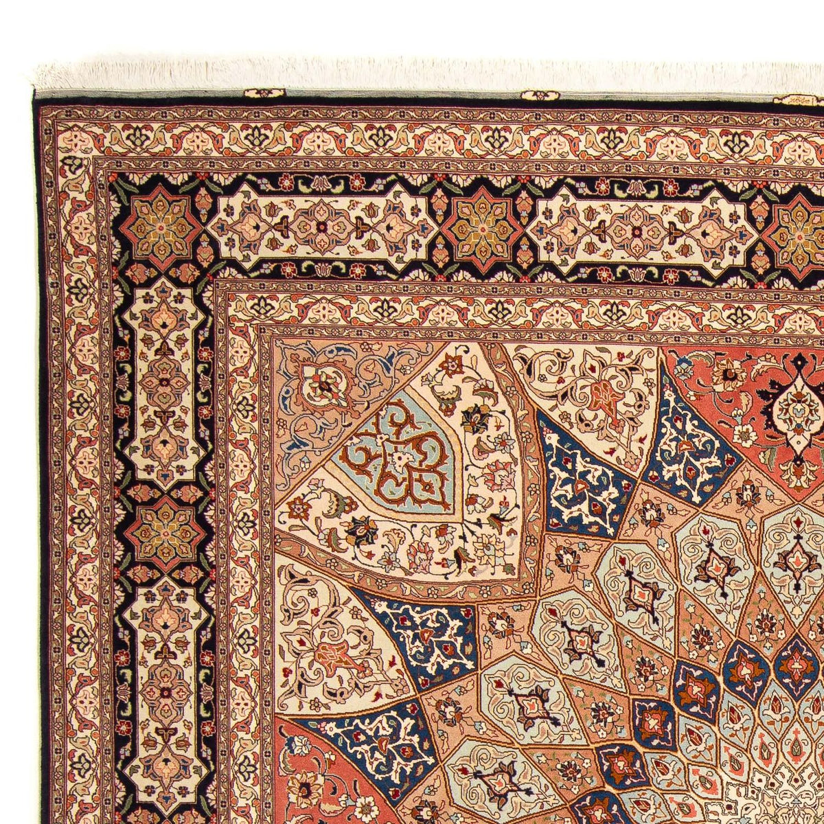 Perser Rug - Tabriz - Royal square  - 253 x 250 cm - light brown