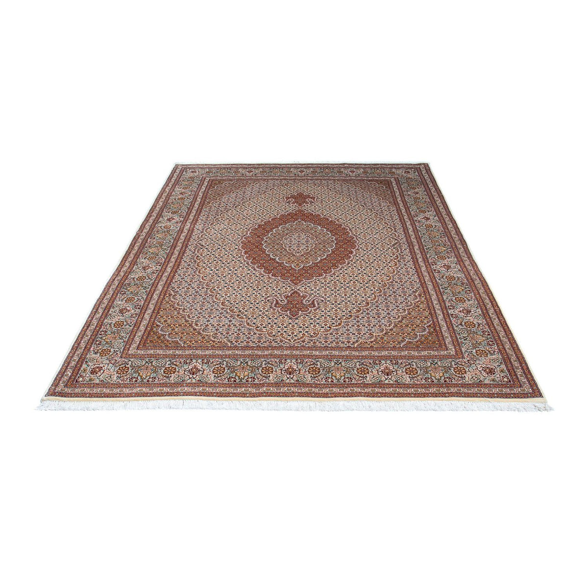 Perser Rug - Tabriz - 202 x 150 cm - light brown