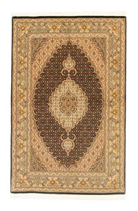 Perser Rug - Tabriz - Royal - 156 x 100 cm - black