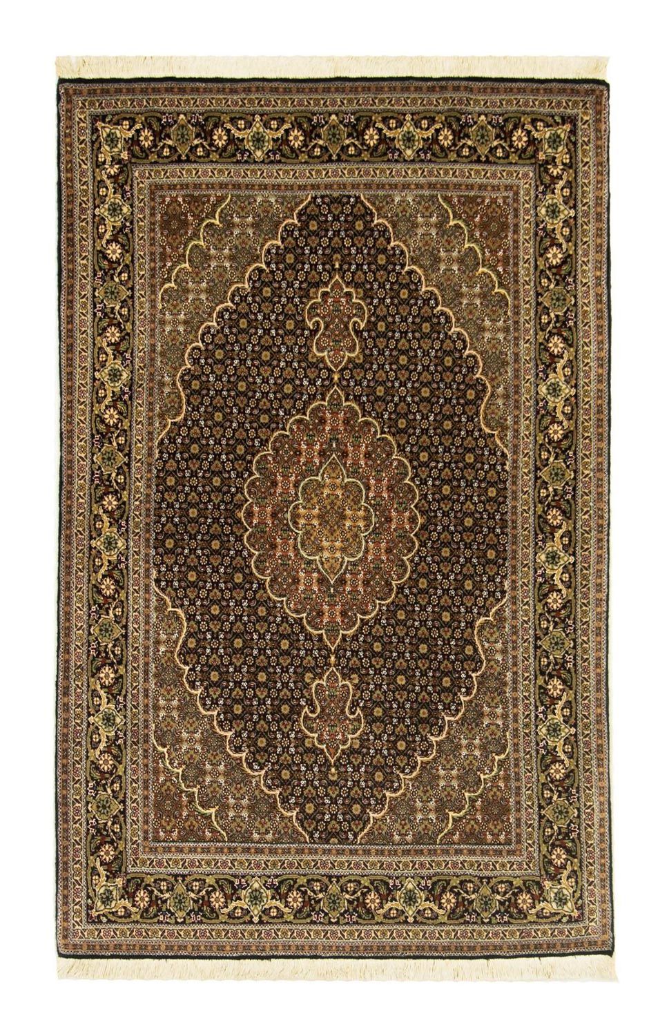 Perser Rug - Tabriz - Royal - 165 x 103 cm - black
