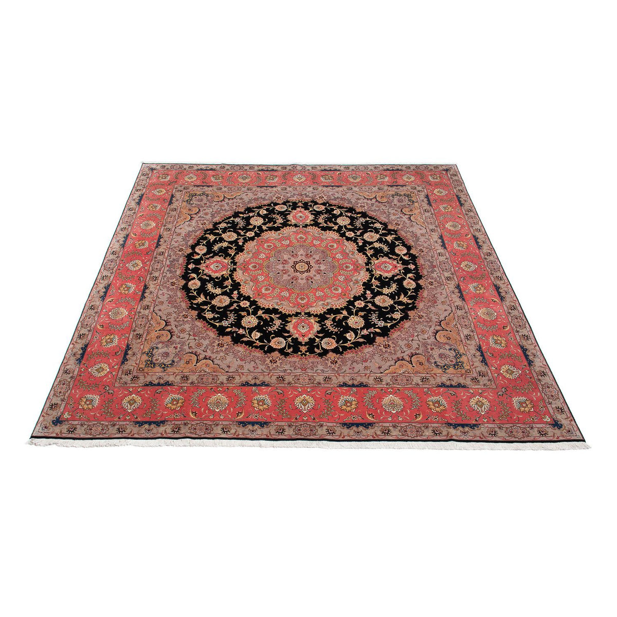 Perser Rug - Tabriz - Royal square  - 300 x 290 cm - red