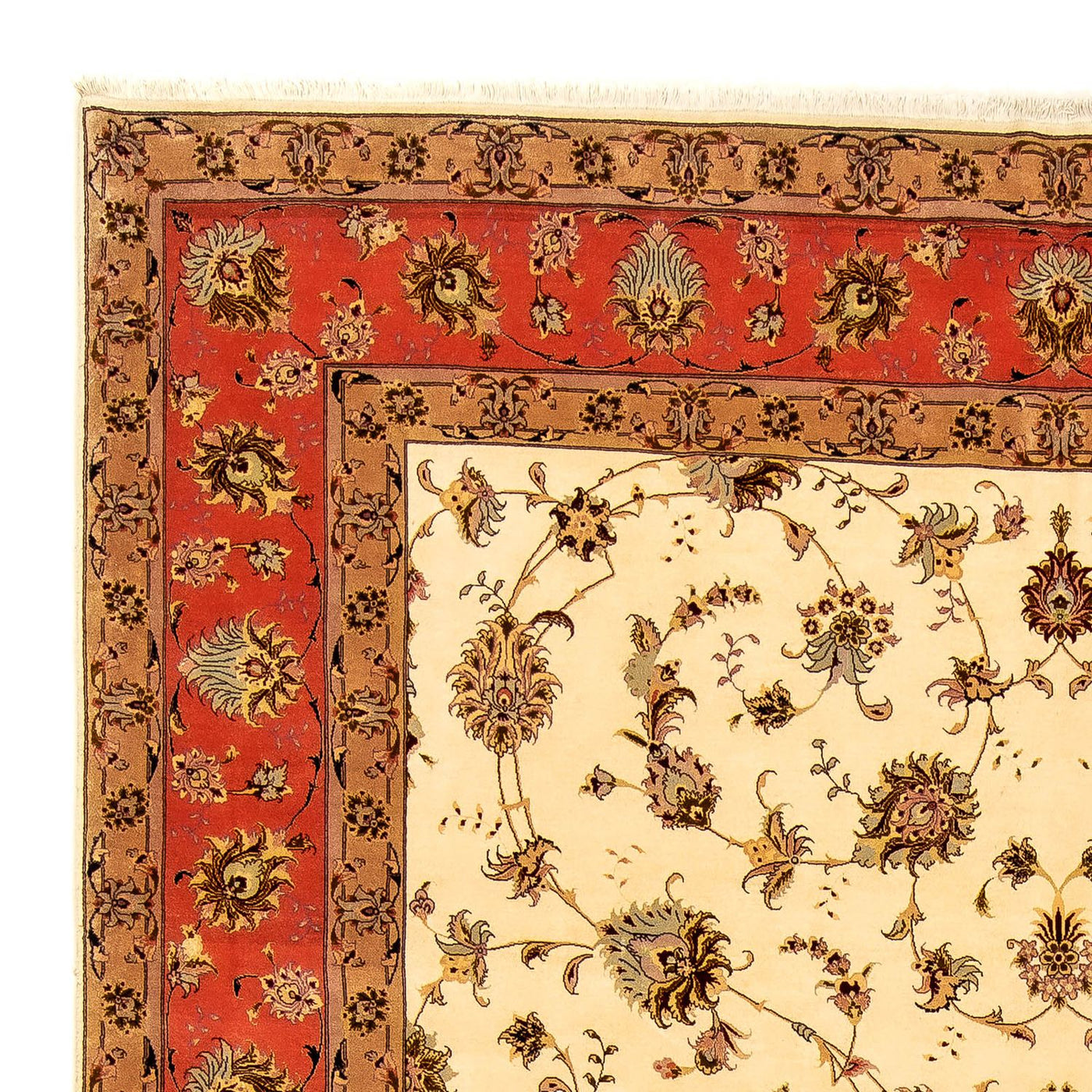 Täbriz - 50 Raj Teppich 368x250cm - Perserteppich