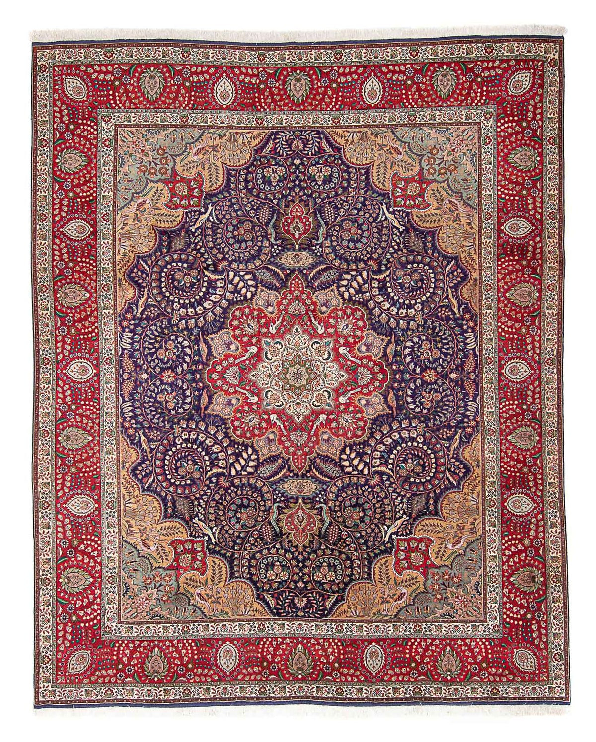 Perser Rug - Tabriz - Royal - 374 x 296 cm - blue