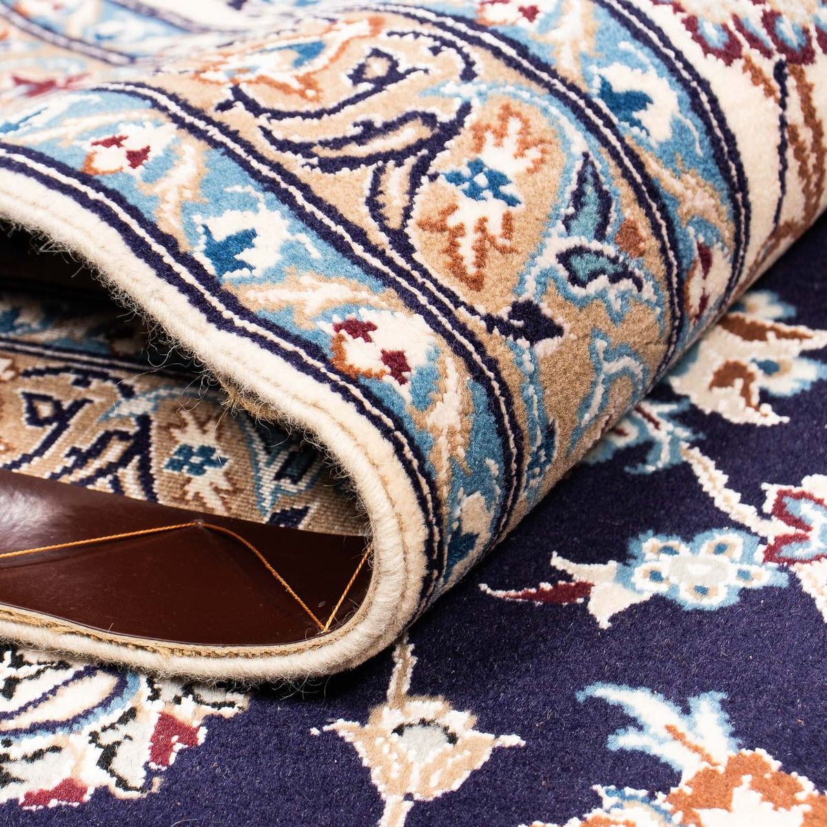 Perser Rug - Nain - Premium - 430 x 310 cm - dark blue