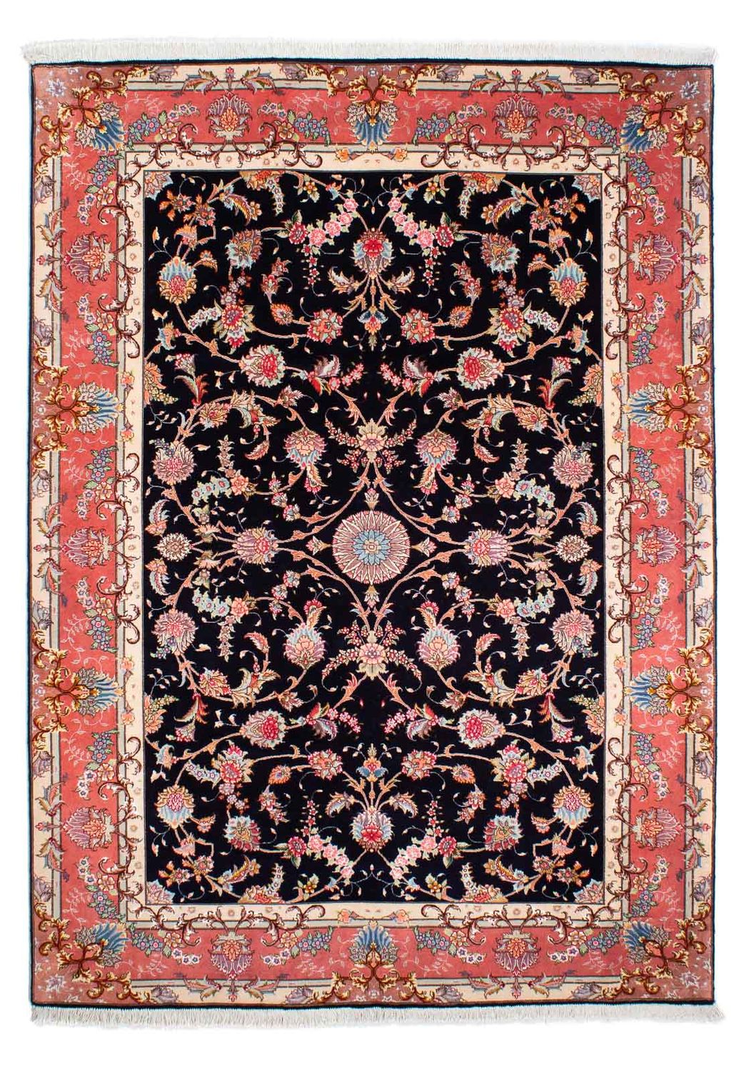 Perser Rug - Tabriz - Royal - 238 x 172 cm - dark blue