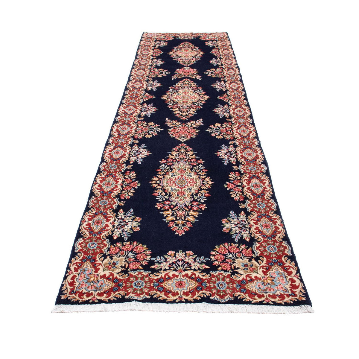 Runner Perser Rug - Royal - 407 x 96 cm - dark blue