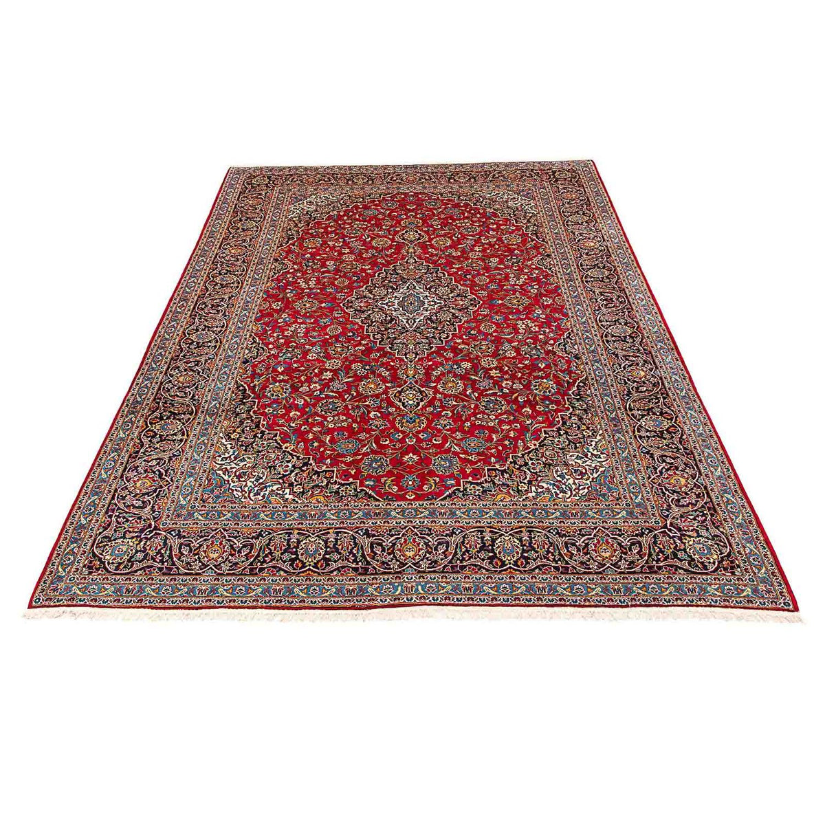 Perser Rug - Keshan - 417 x 308 cm - red