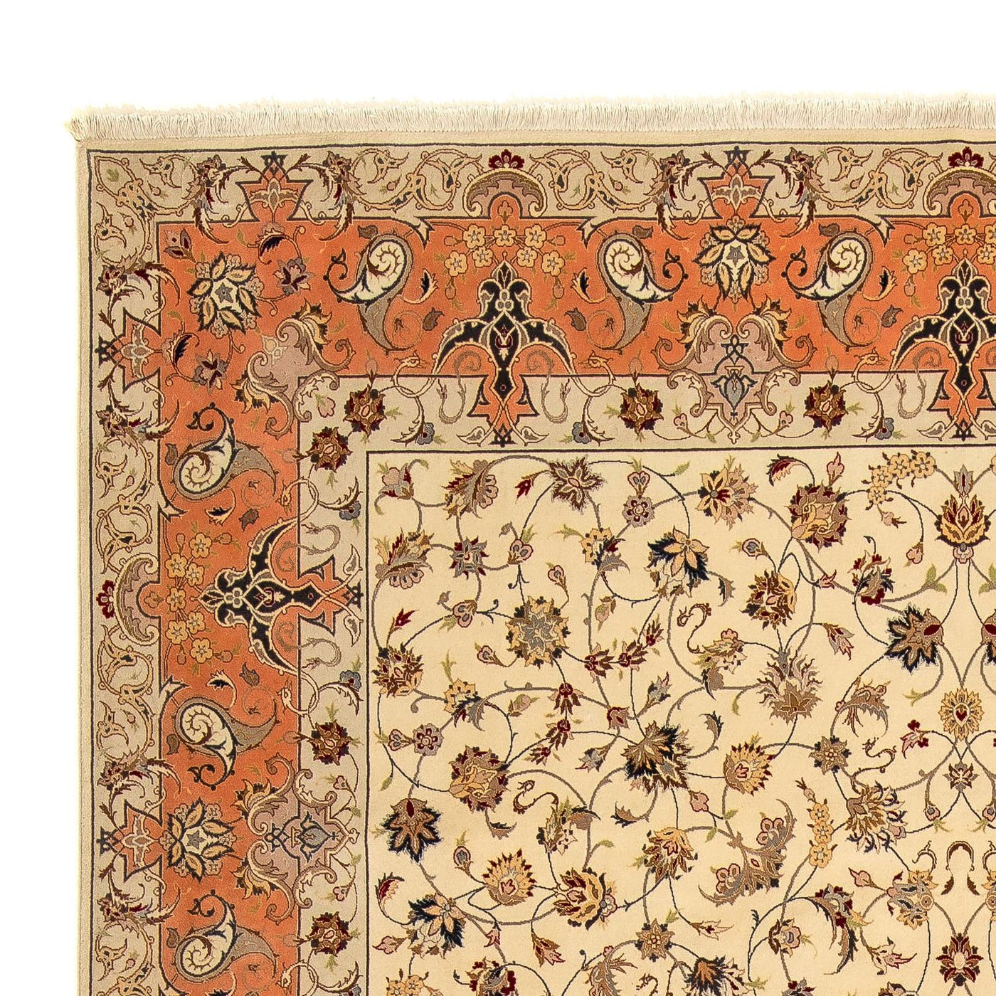 Tabriz - 50 Raj Rug 370x250cm - Persian Rugs