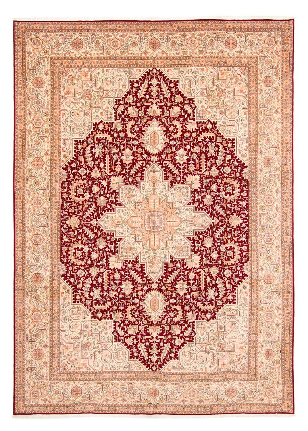 Perser Rug - Tabriz - Royal - 400 x 298 cm - dark red