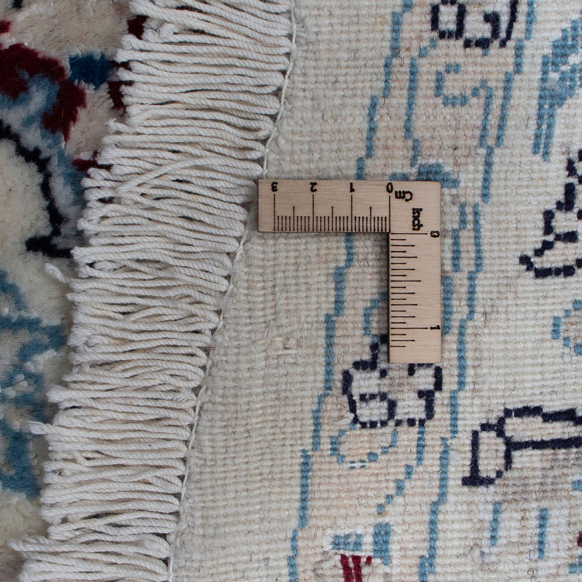 Perser Rug - Nain round  - 300 x 300 cm - dark red