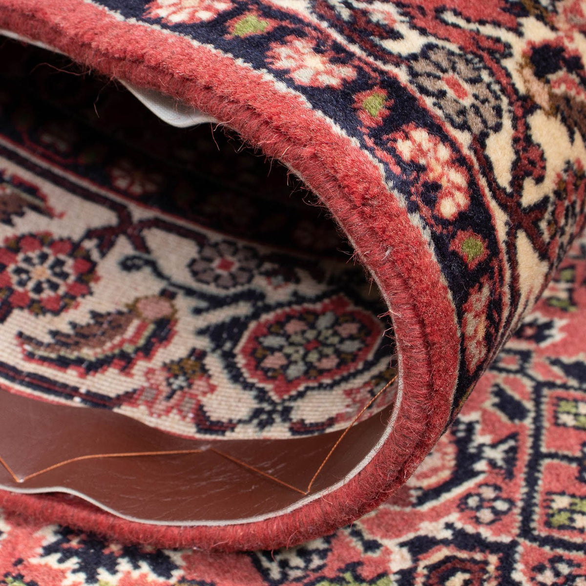 Runner Perser Rug - Bidjar - 295 x 83 cm - dark red