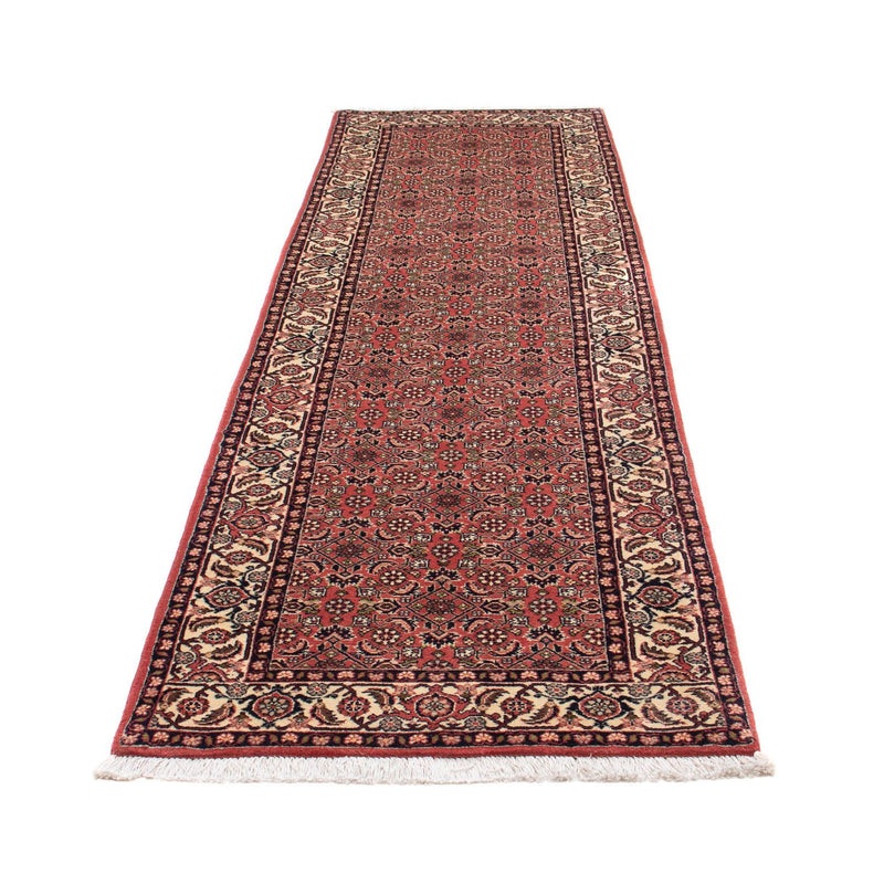 Runner Perser Rug - Bidjar - 295 x 83 cm - dark red