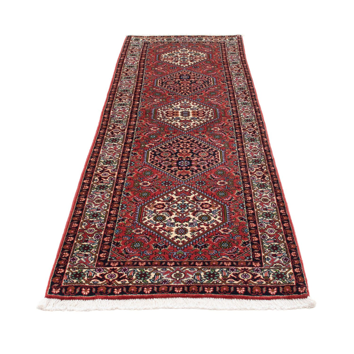 Runner Perser Rug - Bidjar - 238 x 75 cm - light red