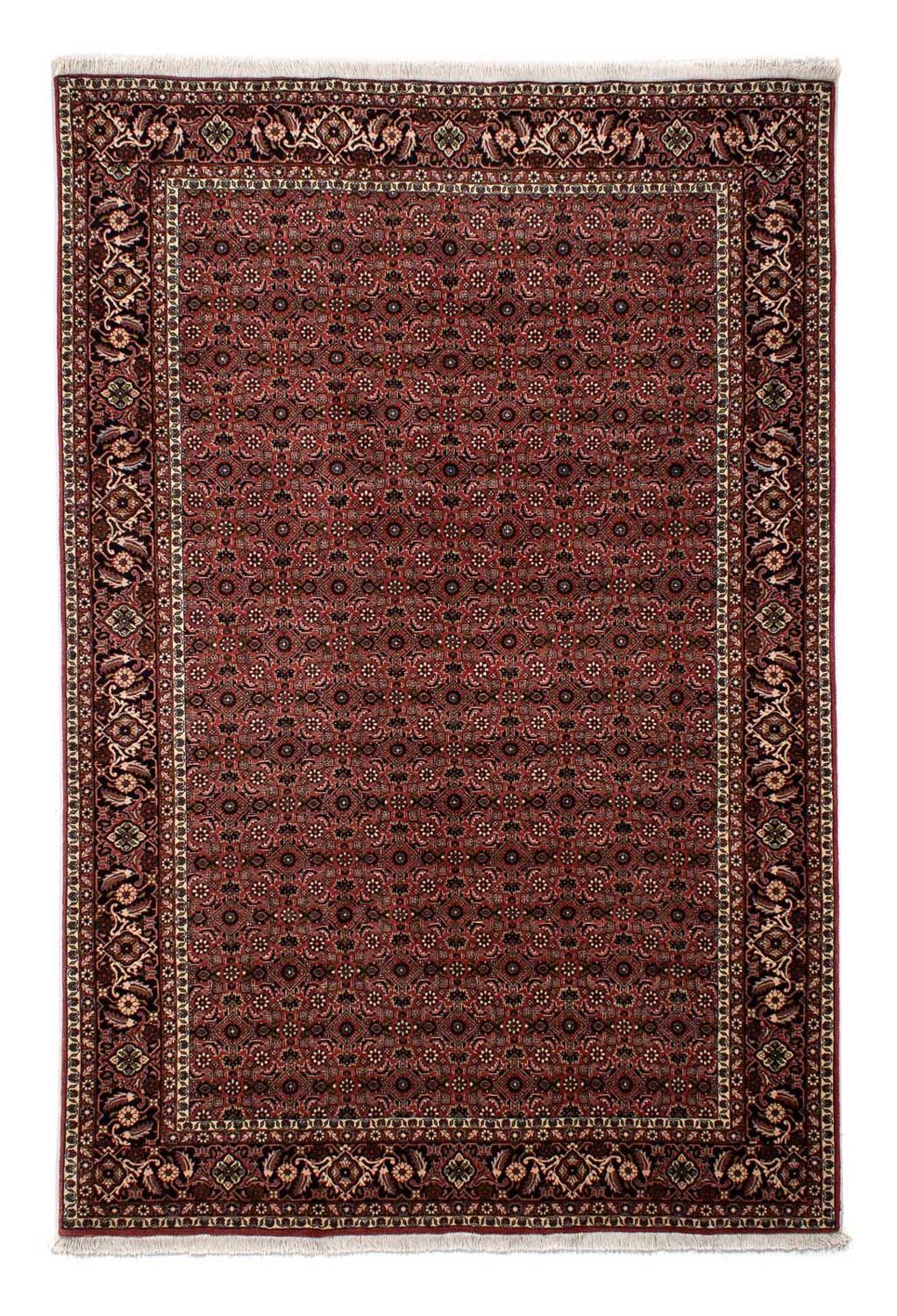 Perser Rug - Bidjar - 295 x 196 cm - dark red