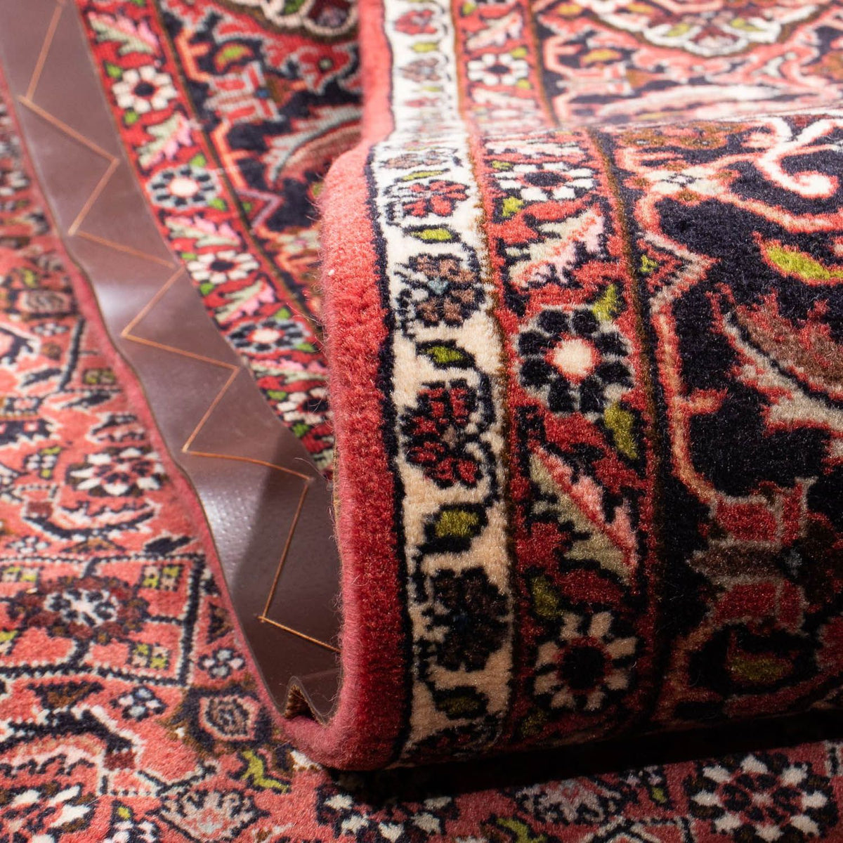 Perser Rug - Bidjar - 295 x 196 cm - dark red