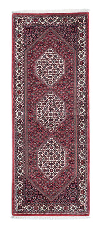 Runner Perser Rug - Bidjar - 208 x 74 cm - red