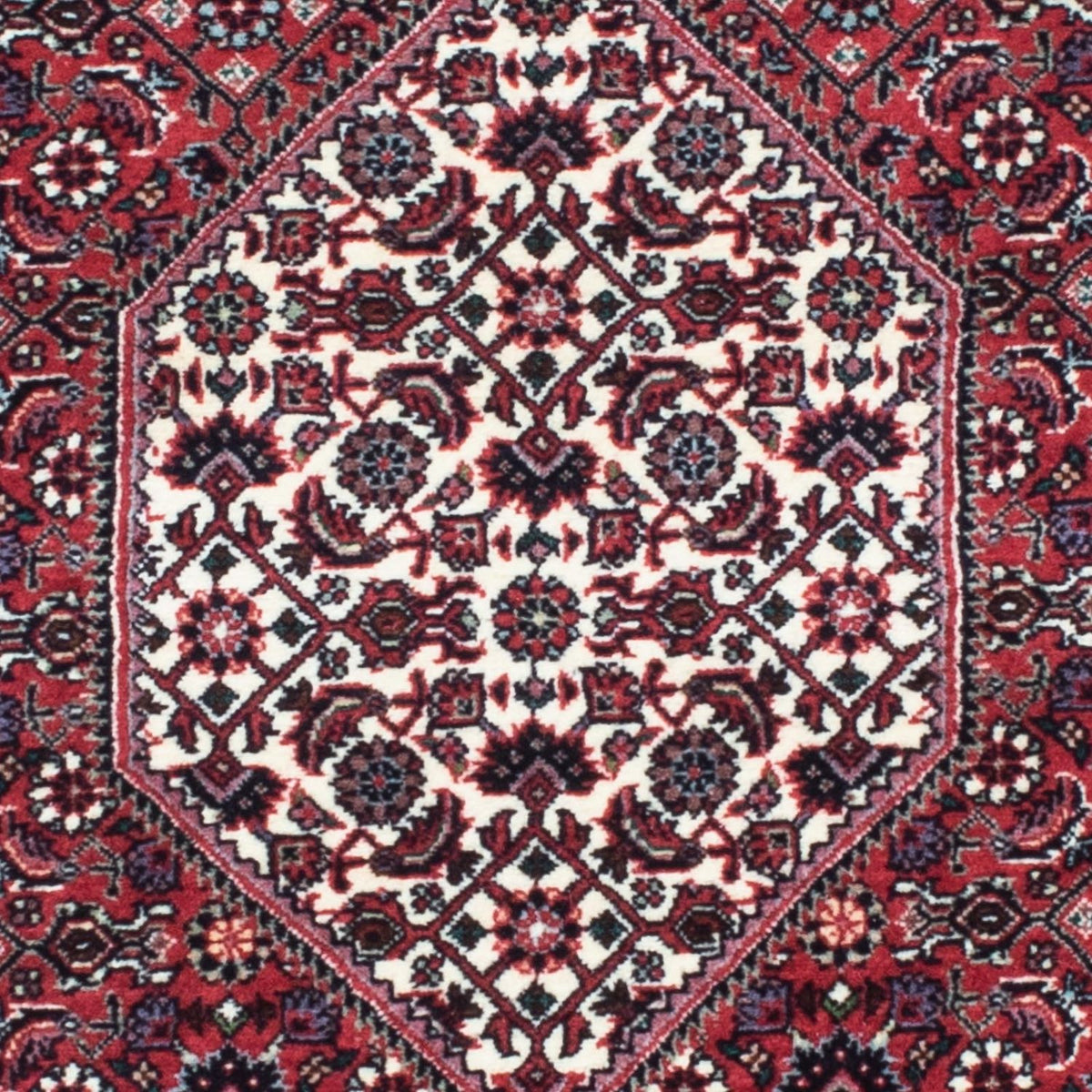 Runner Perser Rug - Bidjar - 208 x 74 cm - red