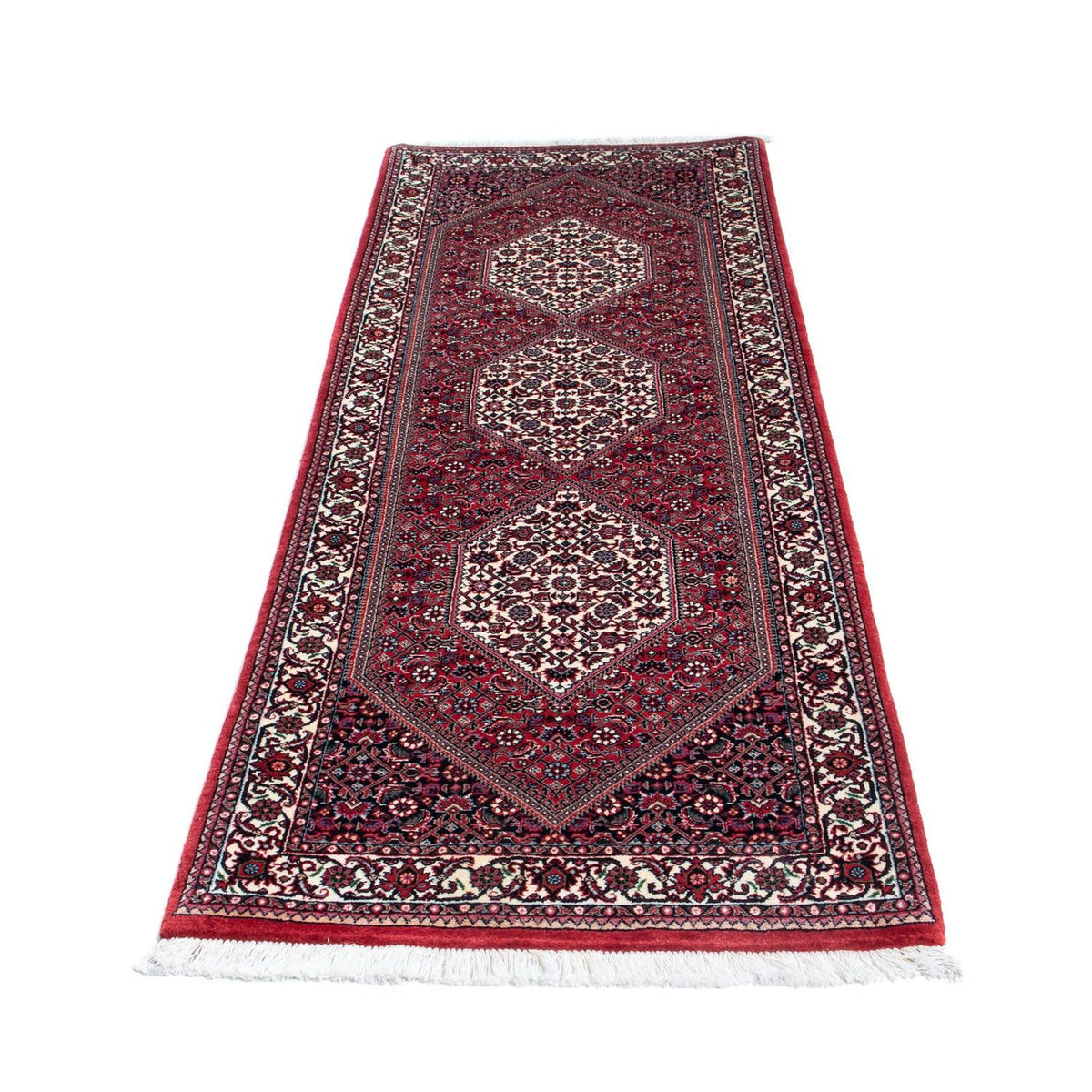 Runner Perser Rug - Bidjar - 208 x 74 cm - red