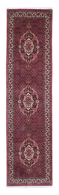 Runner Perser Rug - Bidjar - 313 x 82 cm - dark red