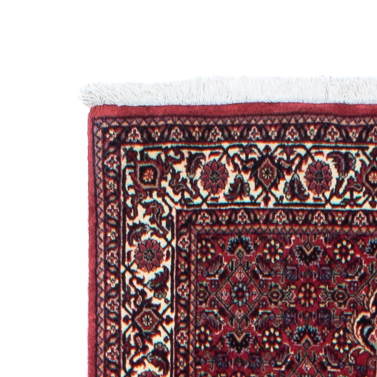 Runner Perser Rug - Bidjar - 313 x 82 cm - dark red