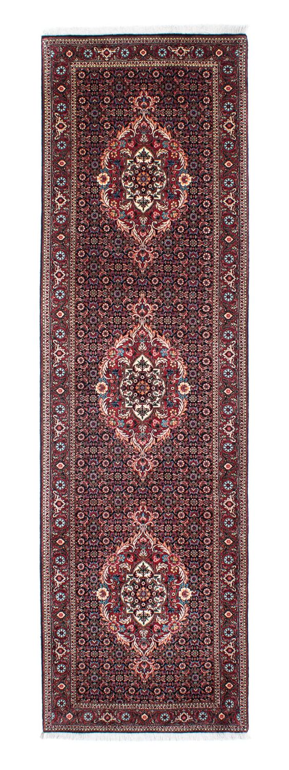 Runner Perser Rug - Bidjar - 298 x 82 cm - dark blue