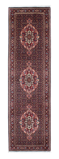 Runner Perser Rug - Bidjar - 298 x 82 cm - dark blue