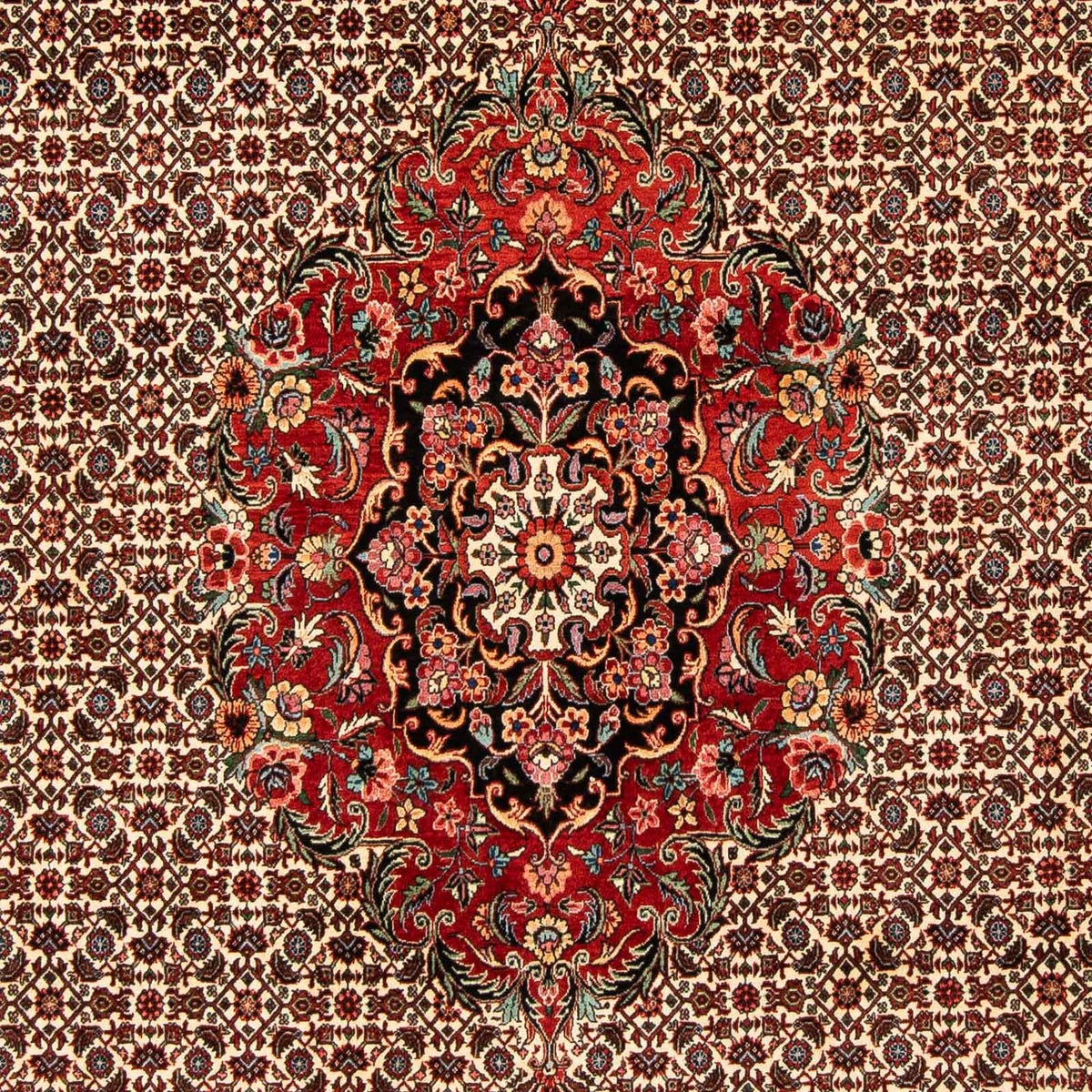 Perser Rug - Bidjar - 258 x 200 cm - dark red