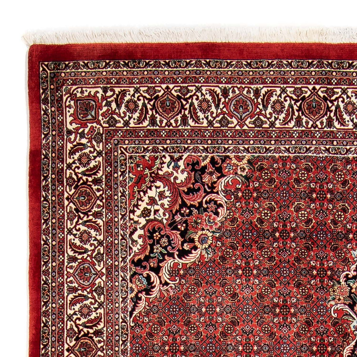 Perser Rug - Bidjar - 233 x 168 cm - dark red