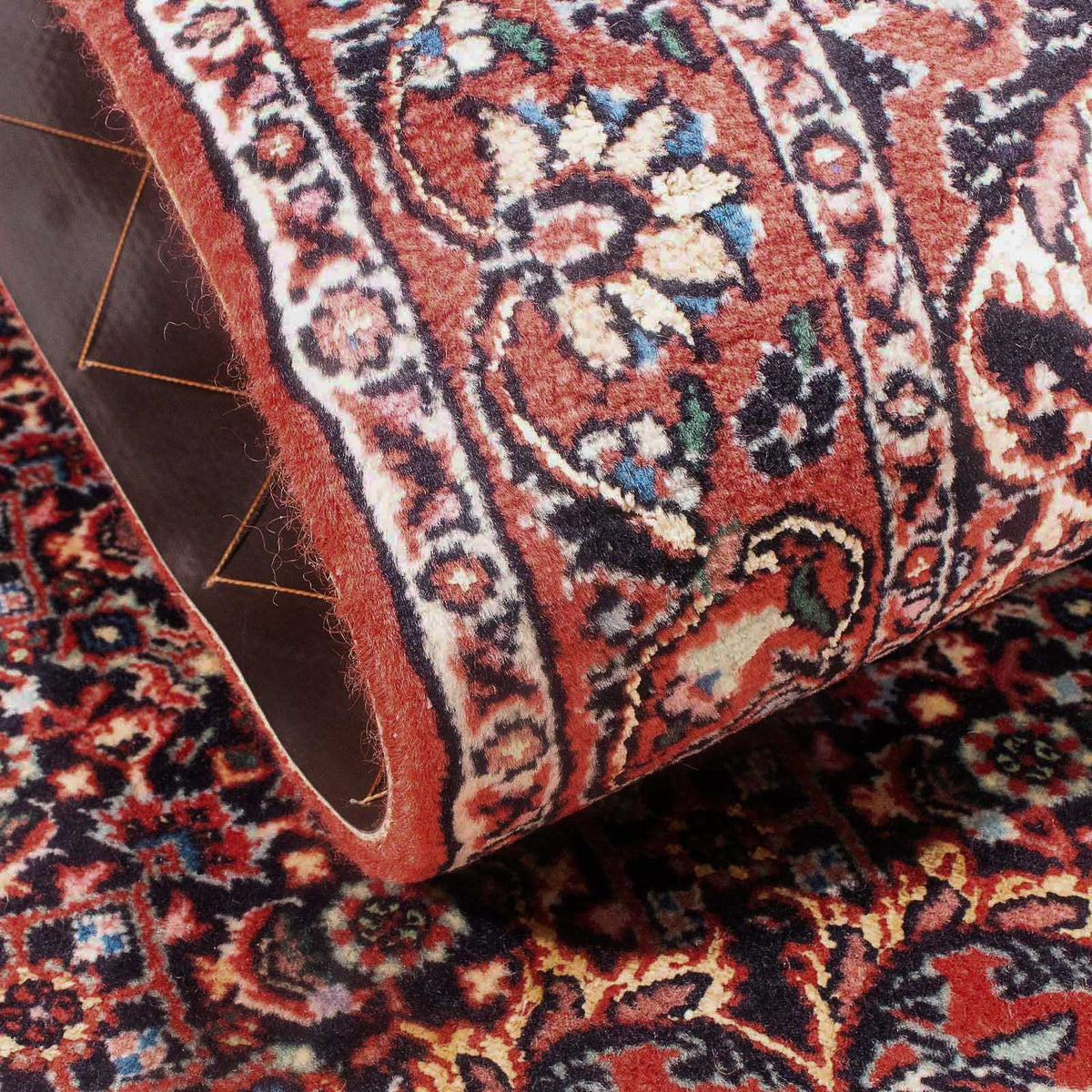 Perser Rug - Bidjar - 141 x 70 cm - light red