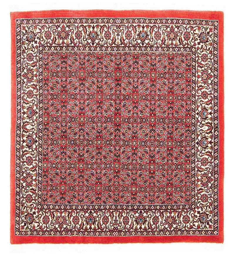 Perser Rug - Bidjar square  - 104 x 98 cm - red