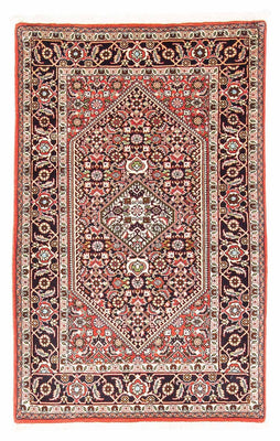 Perser Rug - Bidjar - 136 x 83 cm - red