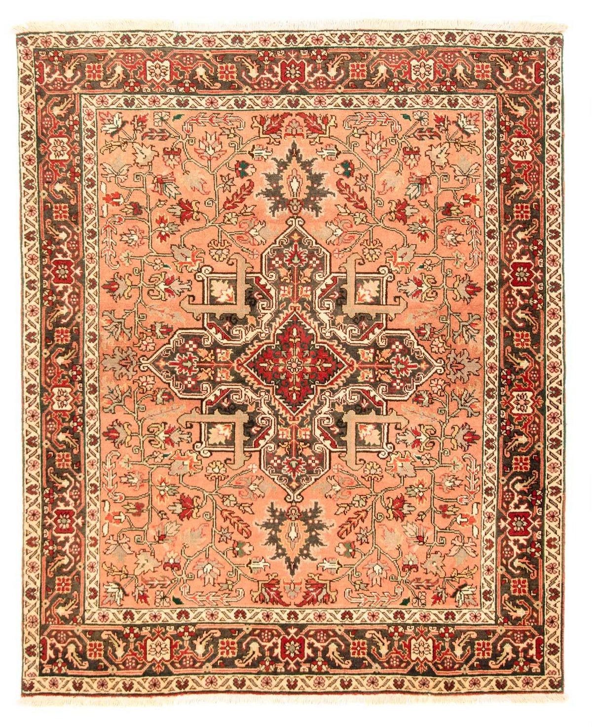 Perser Rug - Nomadic - 197 x 157 cm - light red